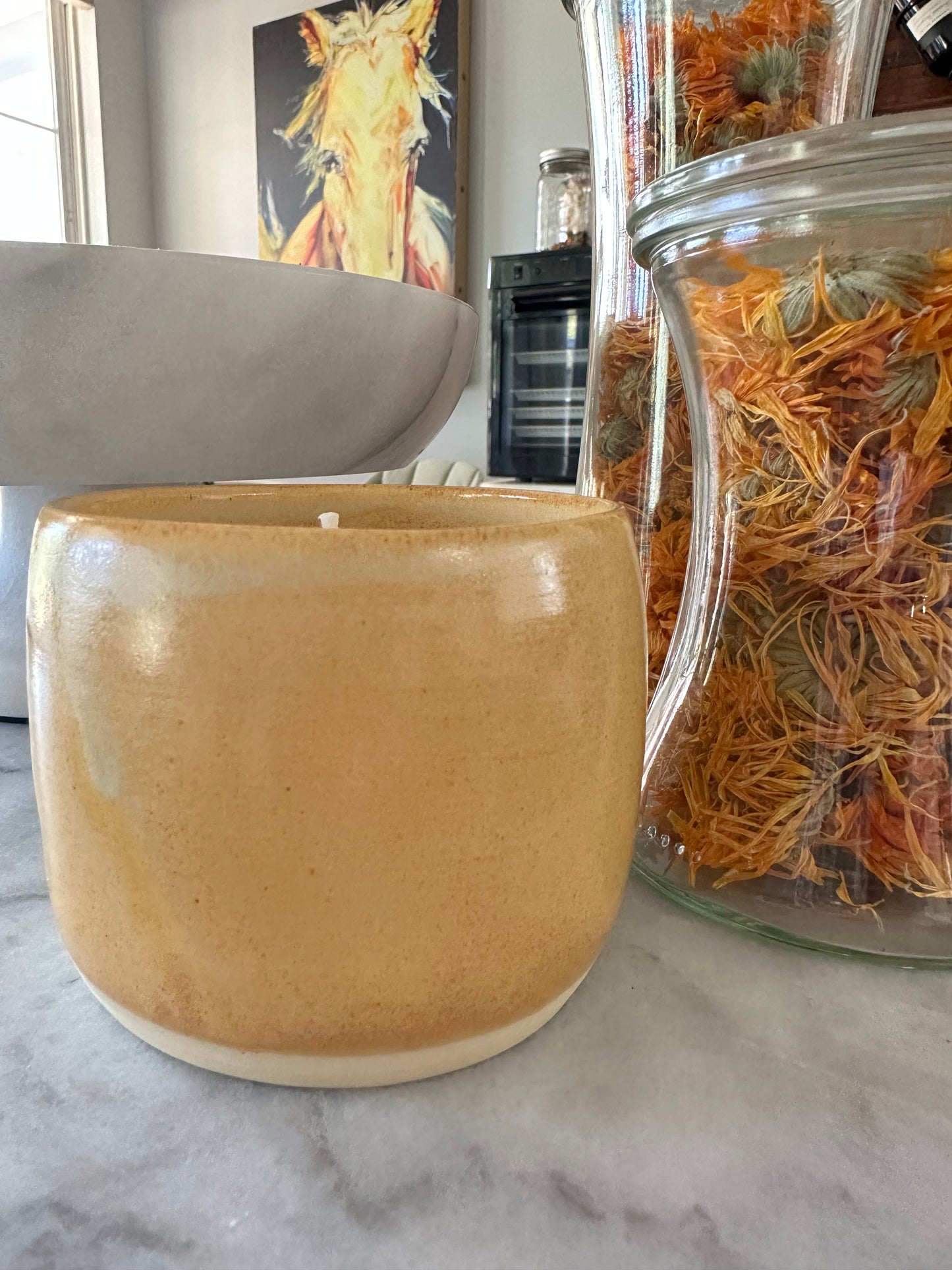 Sunflower Sandalwood Body Butter + Candle Bundle