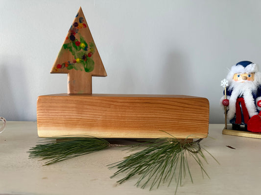 Handmade Cedar Decor Tray 4