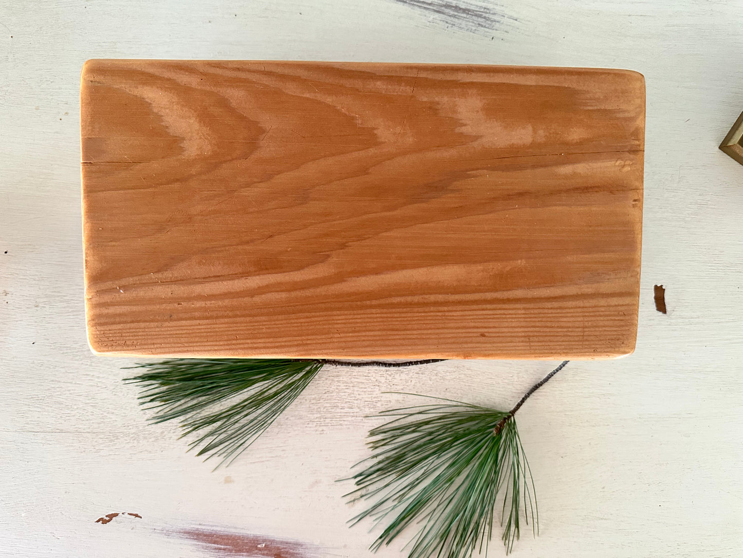 Handmade Cedar Decor Tray 6