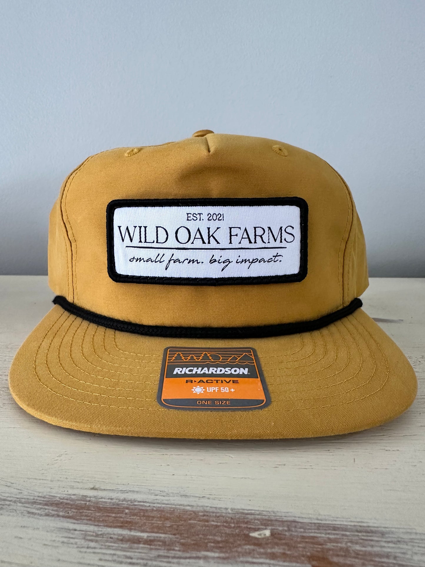 Wild Oak Farms Patch Rope Hat