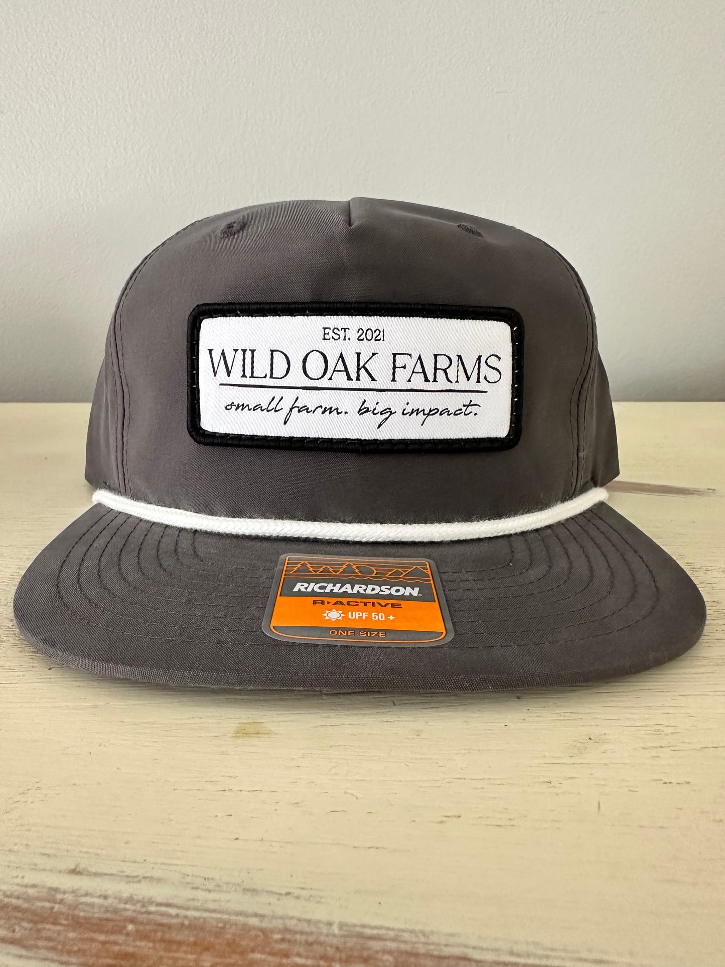 Wild Oak Farms Patch Rope Hat