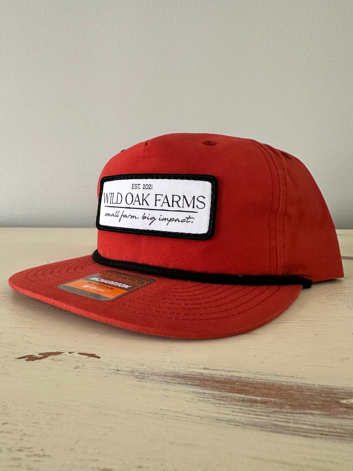 Wild Oak Farms Patch Rope Hat