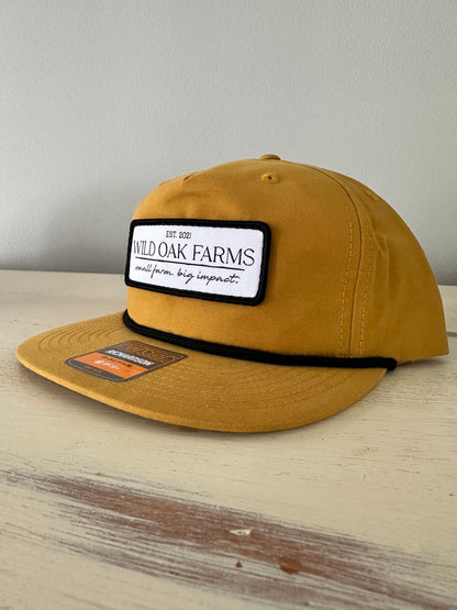 Wild Oak Farms Patch Rope Hat