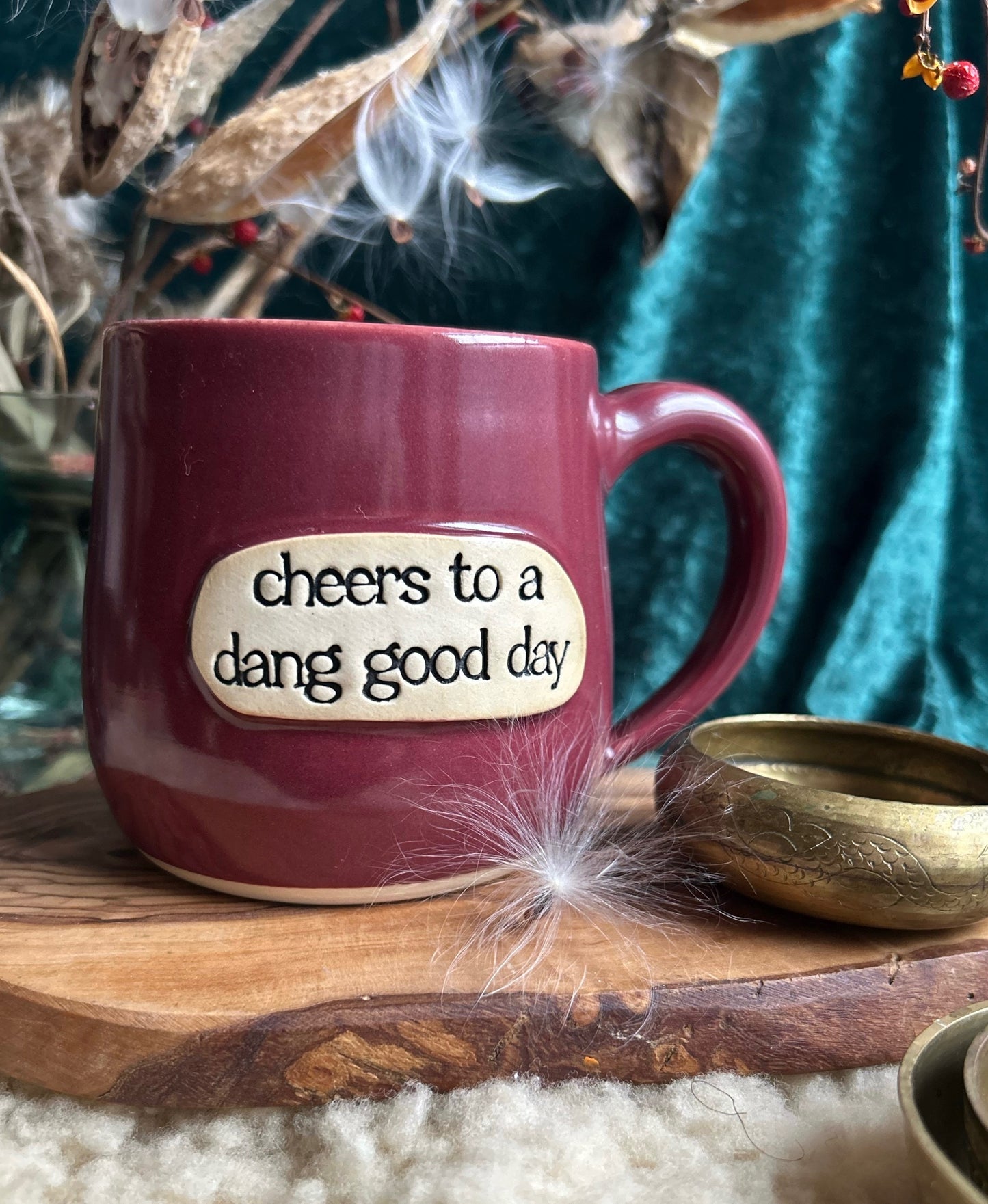 Cheers to a Dang Good Day Mug- Holiday Edition