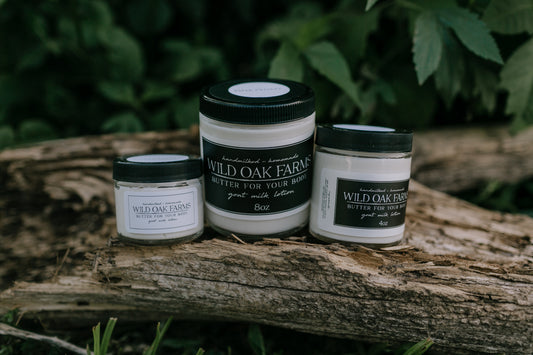 Homemade lotion — Burr Oak Farm